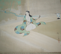 鏑木清方 翠雨